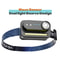 USB Rechargeable COB LED Headlamp Powerful Waterproof Work Light With Adjustable Head Band 4