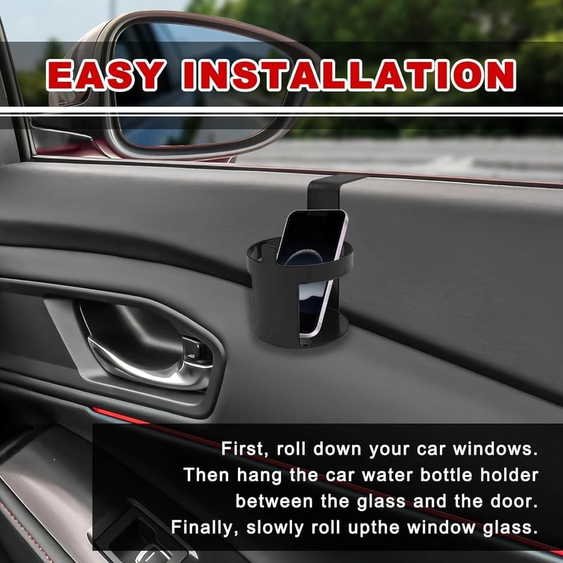 Universal Car Cup Holder Mount For Vehicle Convenient Drink Bottle Holder For Trucks And Cars 3