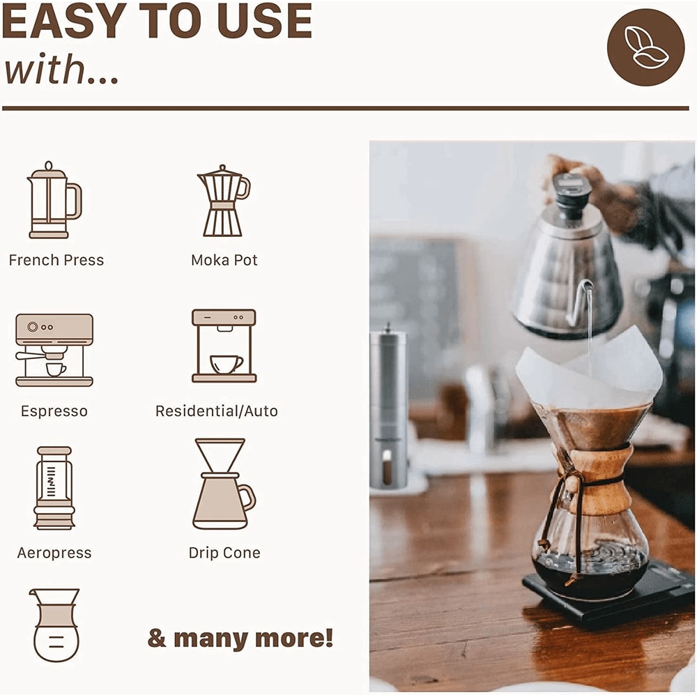Manual Coffee Bean Grinder Stainless Steel Hand Coffee Mill With Ceramic Burr For Fresh Grinding 1