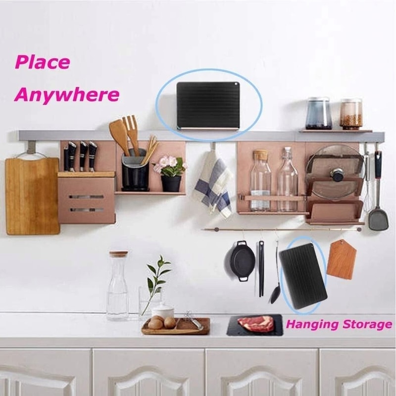 Fast Defrosting Tray For Quick Thawing Of Frozen Meat Food Safe Efficient And BPA Free 4