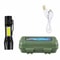 Super Bright LED Tactical Flashlight Mini USB Rechargeable Lamp With 3 Light Modes Compact Portabl 3