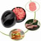 NonStick Stuffed Burger Press 3 In 1 Hamburger Patty Molds BBQ Sliders Maker 8
