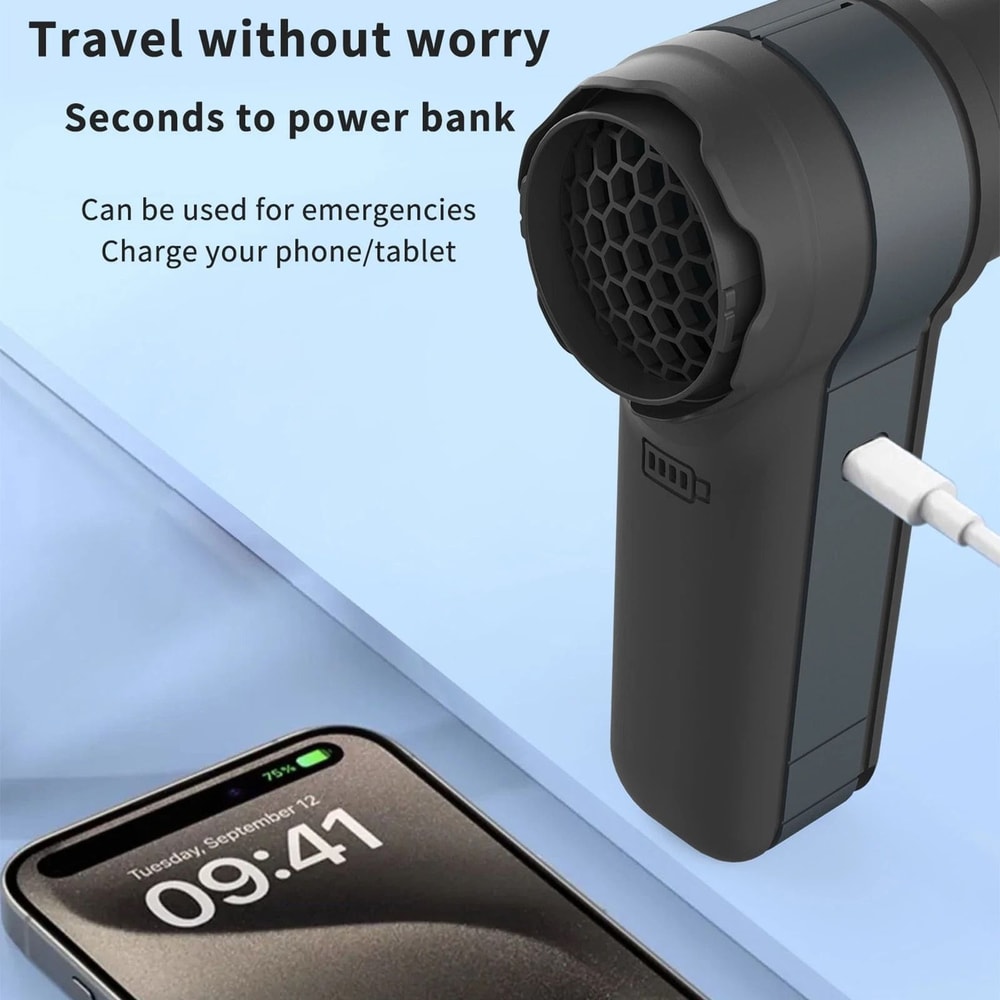 Cordless Air Duster RPM 4 Speed Brushless Electric Air Duster For Home Cleaning 9