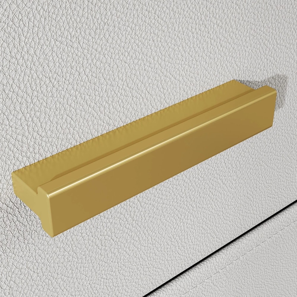 Nightstand Side Table With 3 Fabric Drawers Stylish Storage Solution For Bedroom Living Room White 5