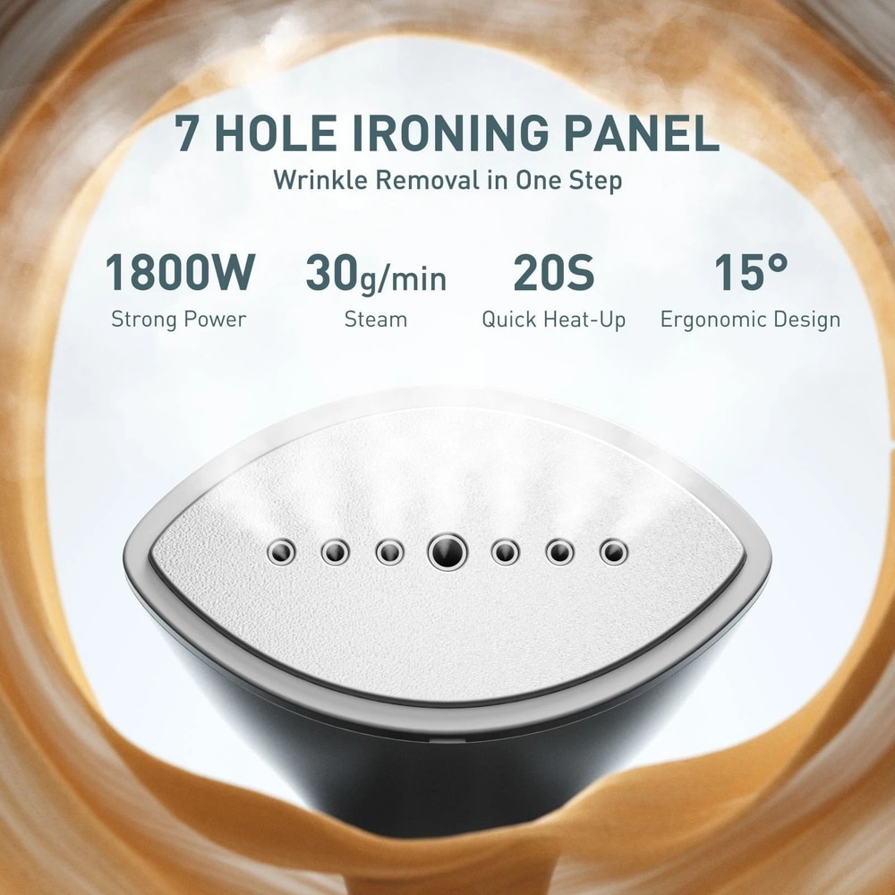 Handheld Garment Steamer With Steam Settings Tank Portable Efficient For Travel And Home Use 4