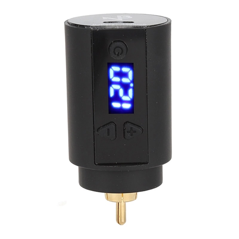 Wireless Tattoo Power Supply Battery With RCA Interface For Tattoo Pen Machines 7