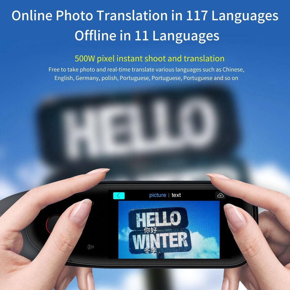 Smart Voice Translator Pen Multifunction Real Time Scan Pen For Effortless Communication 3