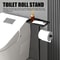 Modern Free Standing Stainless Steel Toilet Paper Holder Stand For Bathroom Storage 7