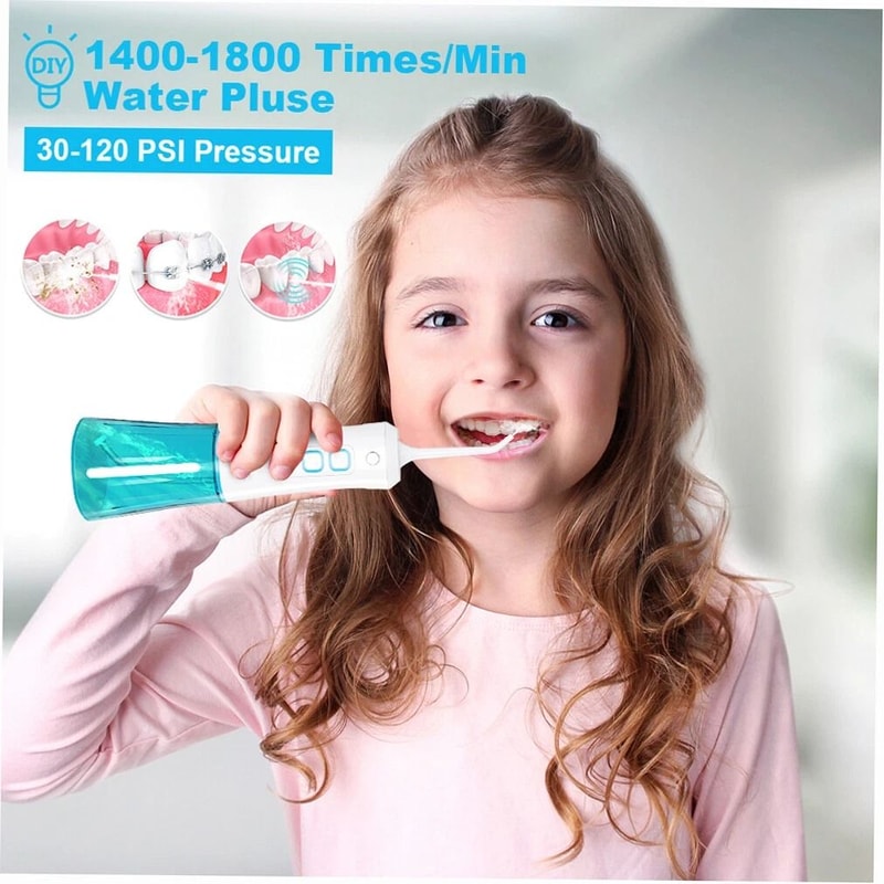 Portable Cordless Water Dental Flosser Rechargeable Oral Irrigator 4