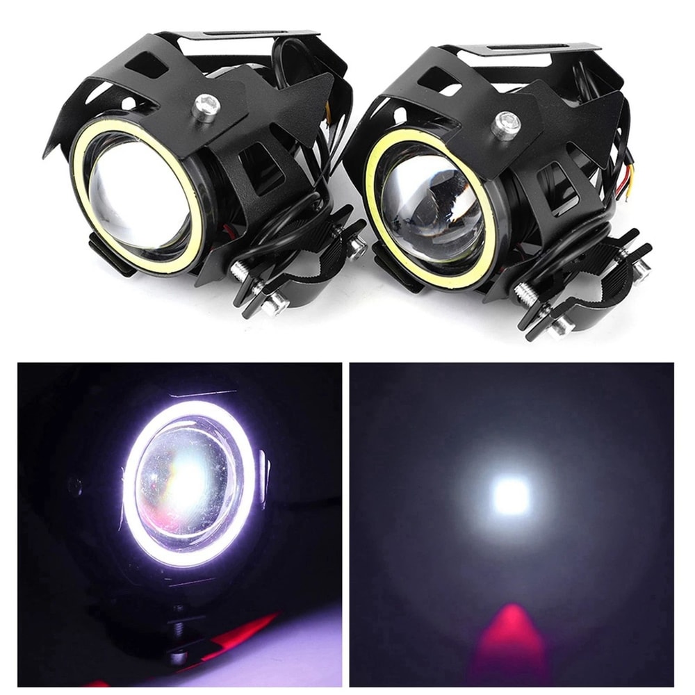 LED Motorcycle Spotligh Waterproof Headlamps 10