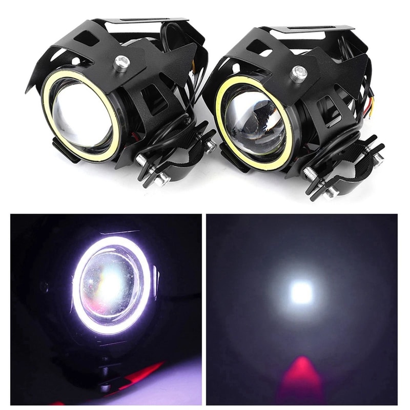 LED Motorcycle Spotligh Waterproof Headlamps 10