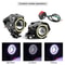 LED Motorcycle Spotligh Waterproof Headlamps 7