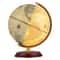 Illuminated World Globe Lamp With Antique Wooden Stand HD Map USB Powered 9