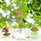 Metal Acorn Wild Bird Feeder Outdoor Hanging Dispenser For Garden Yard Durable Decorative 4