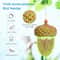 Metal Acorn Wild Bird Feeder Outdoor Hanging Dispenser For Garden Yard Durable Decorative 6