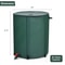 60 Gallon Portable Rain Barrel With Spigot Filter Collapsible Tank 7