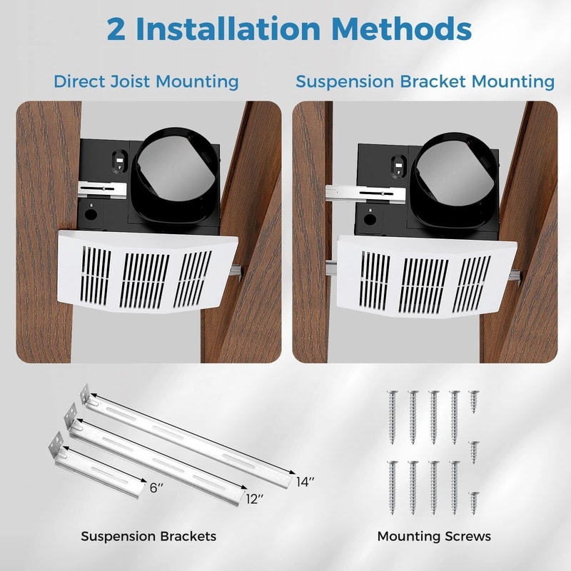 200 CFM Bathroom Exhaust Fan For Energy Efficient Bath Ventilation Solution 2