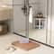 Waterproof Non Slip Slatted Bath Mat Easy To Clean Stylish Brown Shower Mat 7