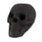 Ceramic Fireproof Fire Pit Skull Reusable Black Gas Fire Pit Accessory 1