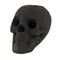 Ceramic Fireproof Fire Pit Skull Reusable Black Gas Fire Pit Accessory 1