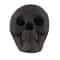 Ceramic Fireproof Fire Pit Skull Reusable Black Gas Fire Pit Accessory 2