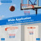 Wall Mounted Basketball Hoop With Durable All Weather Net IndoorOutdoor Fun 2