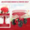 Heavy Duty Rolling Garden Cart With Adjustable Height 360 Swivel Seat 5
