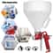 Air Hopper Spray Gun Drywall Texture Sprayer With 3 Nozzles For Easy Wall Painting 6