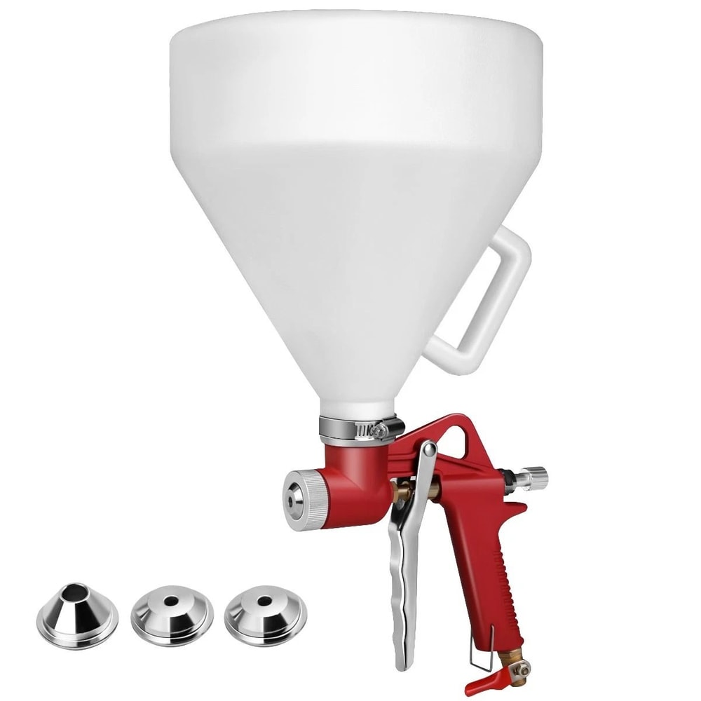 Air Hopper Spray Gun Drywall Texture Sprayer With 3 Nozzles For Easy Wall Painting 7