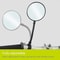 Adjustable Wide Angle Bike Handlebar Mirrors Enhanced Rearview Safety 2