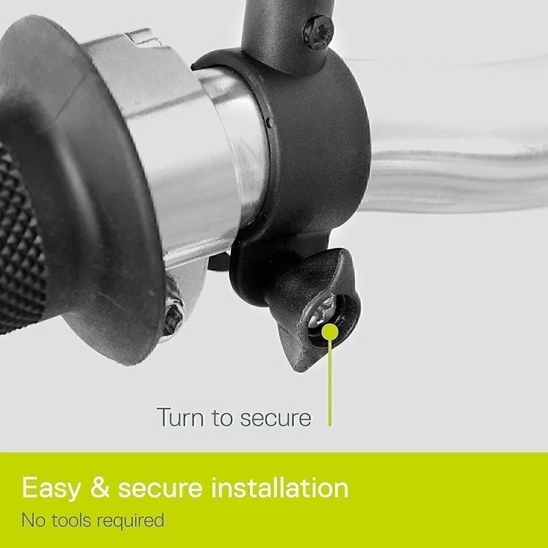 Adjustable Wide Angle Bike Handlebar Mirrors Enhanced Rearview Safety 3