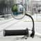 Adjustable Wide Angle Bike Handlebar Mirrors Enhanced Rearview Safety 0