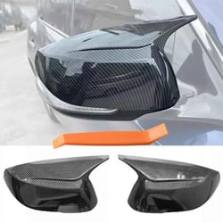 premium infiniti m style carbon fiber mirror covers sleek side mirror cap upgrade