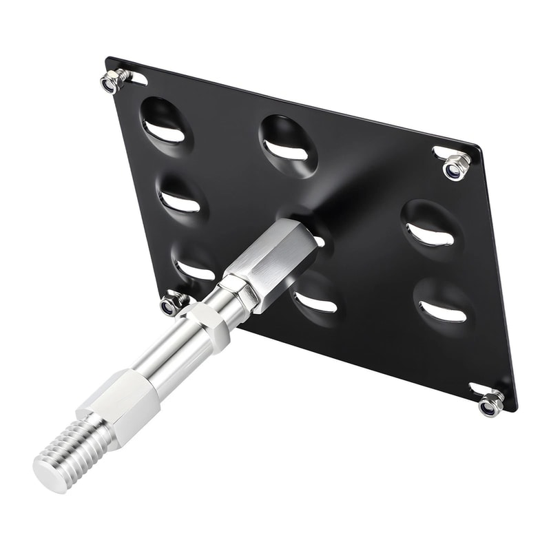 Audi License Plate Tow Hook Mounting Bracket 1
