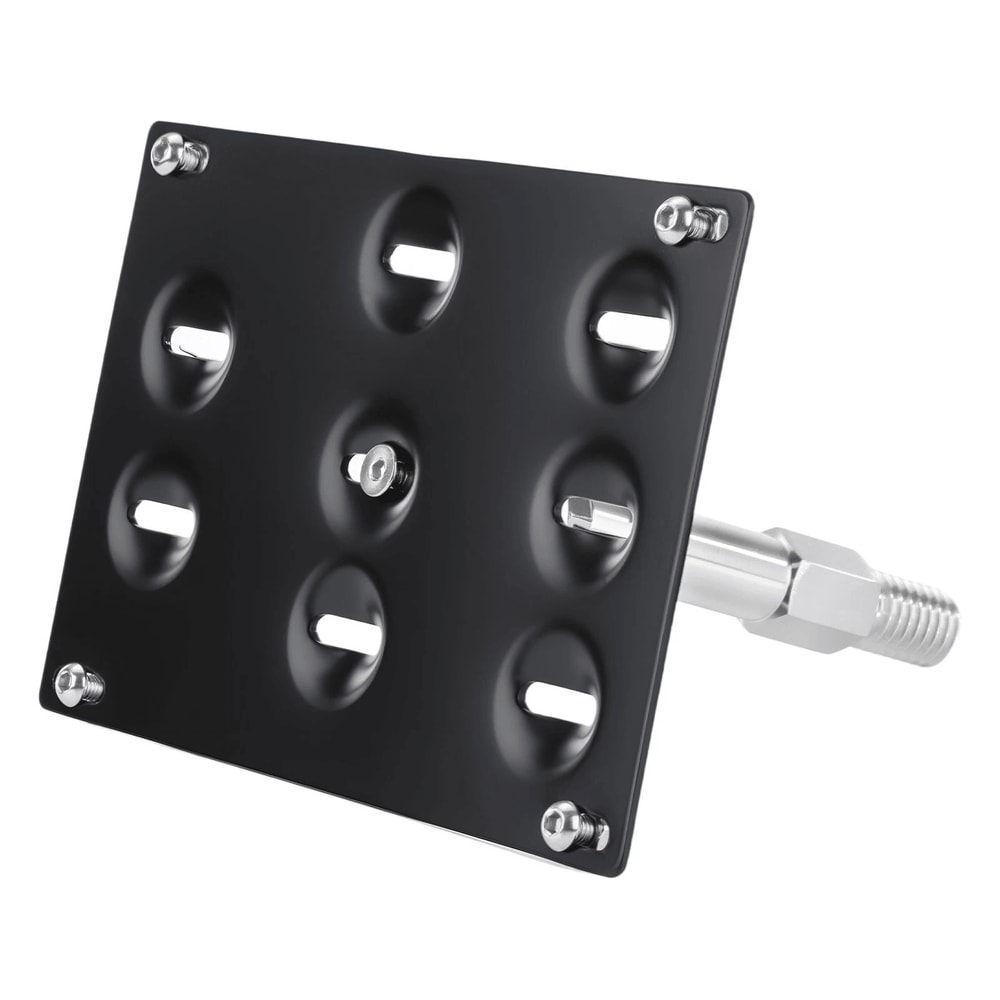 Audi License Plate Tow Hook Mounting Bracket 2