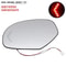 Driver Left Side Mirror Glass Assembly For Silverado Sierra And Suburban Perfect Fit Replacement 12