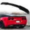 Rear Trunk Wing Spoiler For Corvette C6 Base Z06 ZR1 Gloss Black Self Adhesive 0