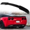 Rear Trunk Wing Spoiler For Corvette C6 Base Z06 ZR1 Gloss Black Self Adhesive 0