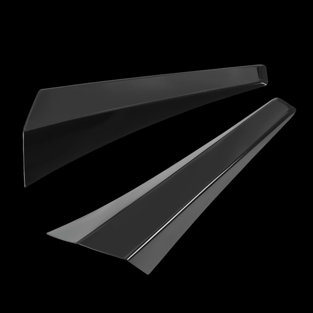 Window Rear Roof Spoiler For Honda Civic Glossy Black Durable Stylish Upgrade 2