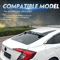 Window Rear Roof Spoiler For Honda Civic Glossy Black Durable Stylish Upgrade 14