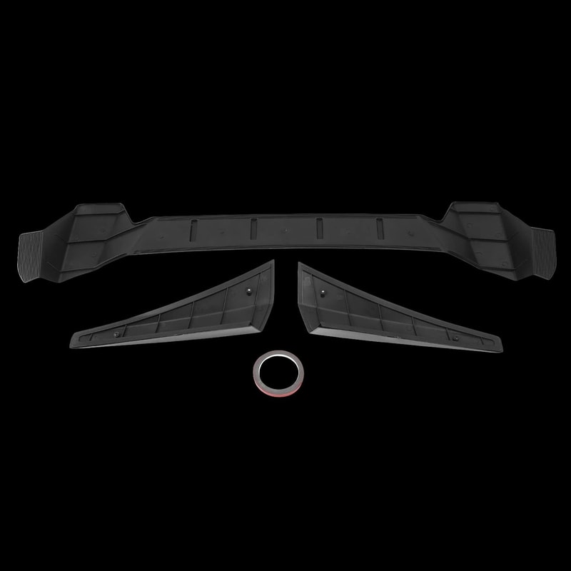 Window Rear Roof Spoiler For Honda Civic Glossy Black Durable Stylish Upgrade 4