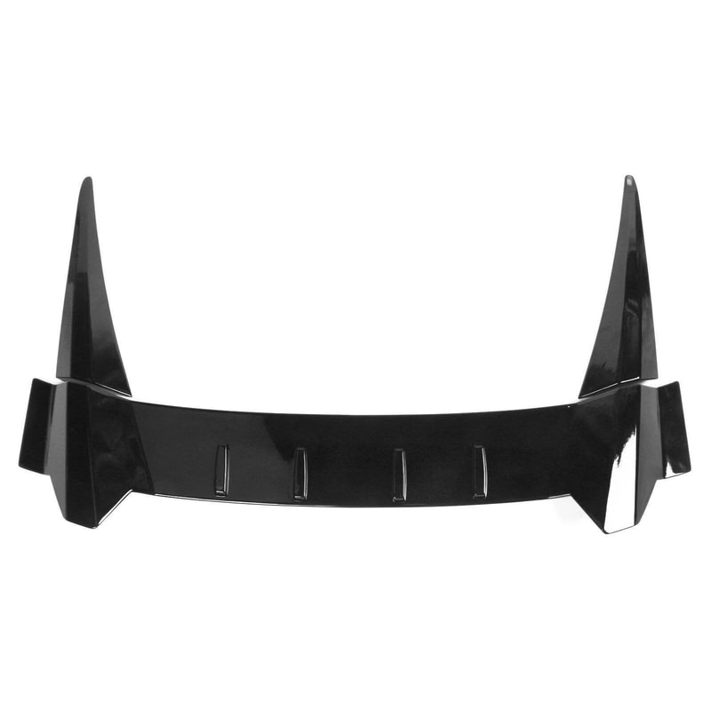 Window Rear Roof Spoiler For Honda Civic Glossy Black Durable Stylish Upgrade 6