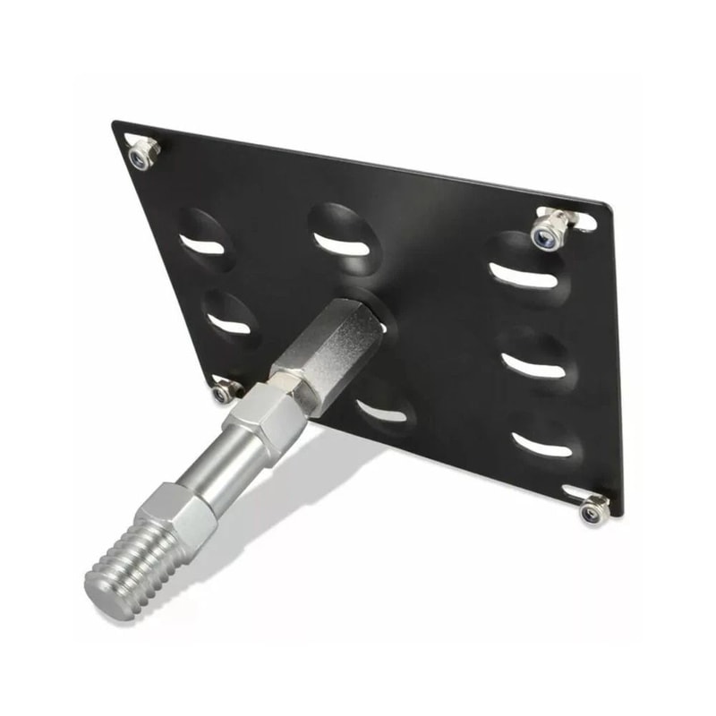 BMW Tow Hook License Plate Bracket No Drill Front License Plate Relocator 1