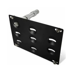 bmw tow hook license plate bracket no drill front license plate relocators