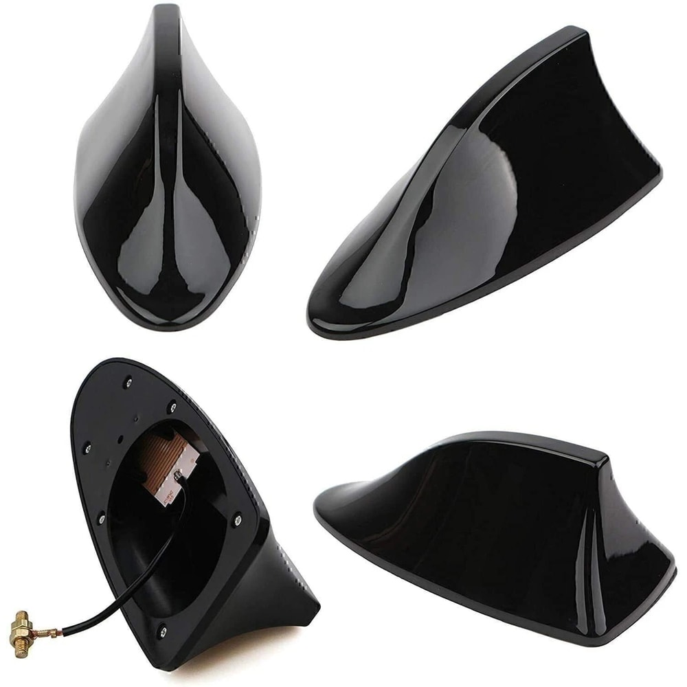 Universal Shark Fin Antenna Car Roof Antenna Cover AMFM Waterproof For Cars SUV Truck 5