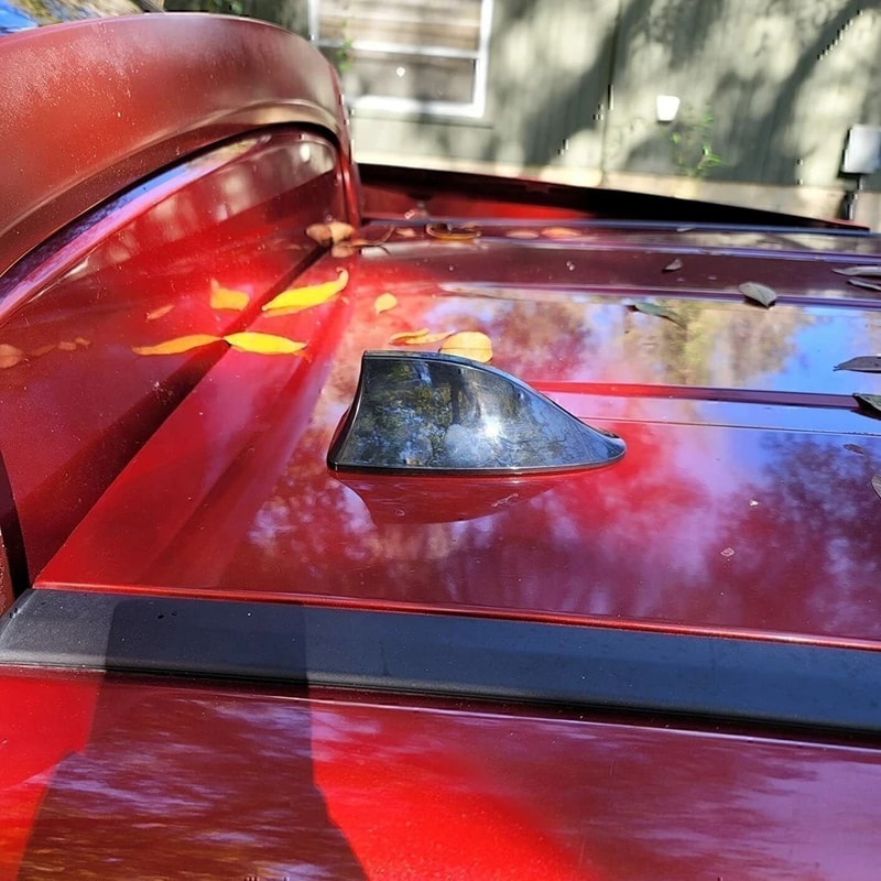 Universal Shark Fin Antenna Car Roof Antenna Cover AMFM Waterproof For Cars SUV Truck 8