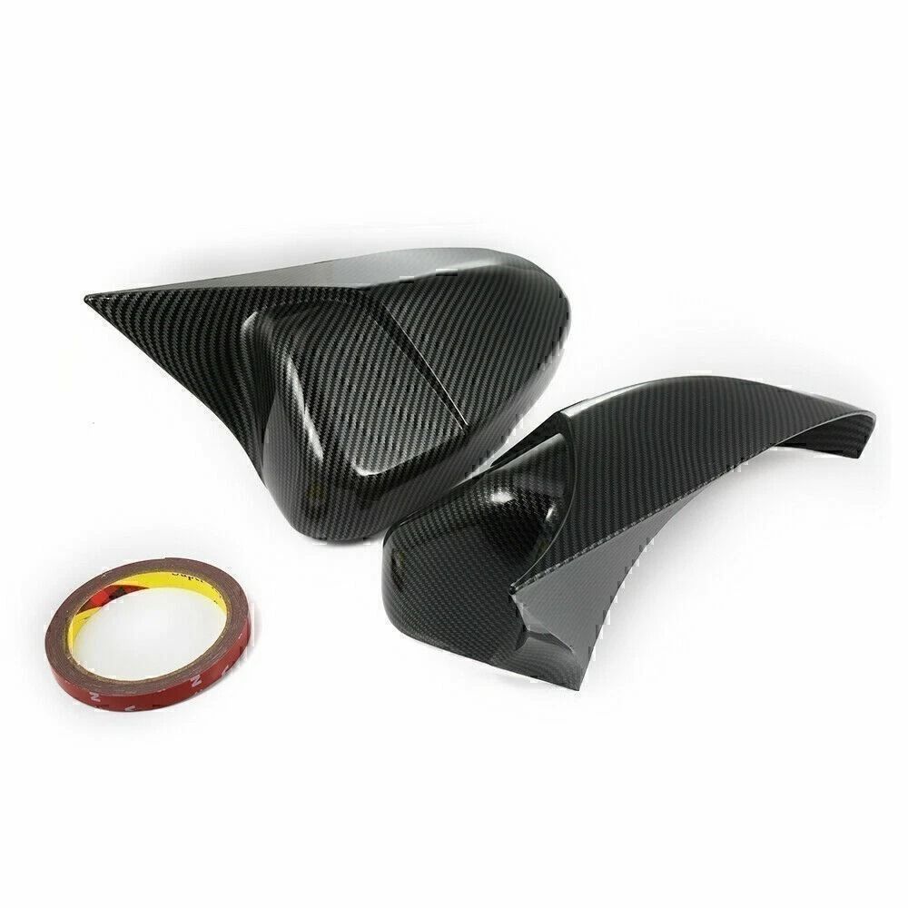 Honda Accord M Style Carbon Fiber Mirror Cover Caps Without Turn Signal 4