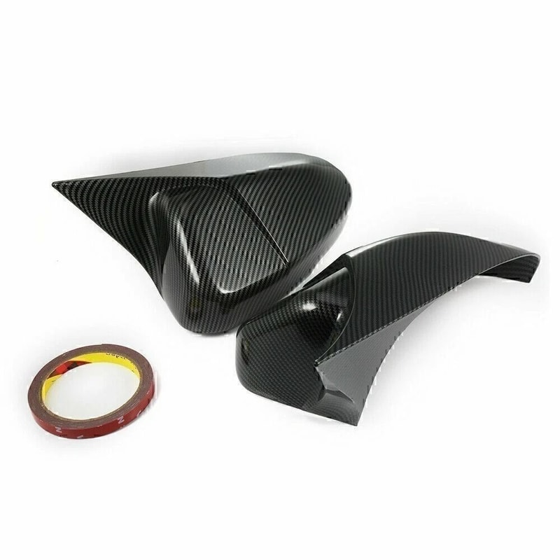 Honda Accord M Style Carbon Fiber Mirror Cover Caps Without Turn Signal 4
