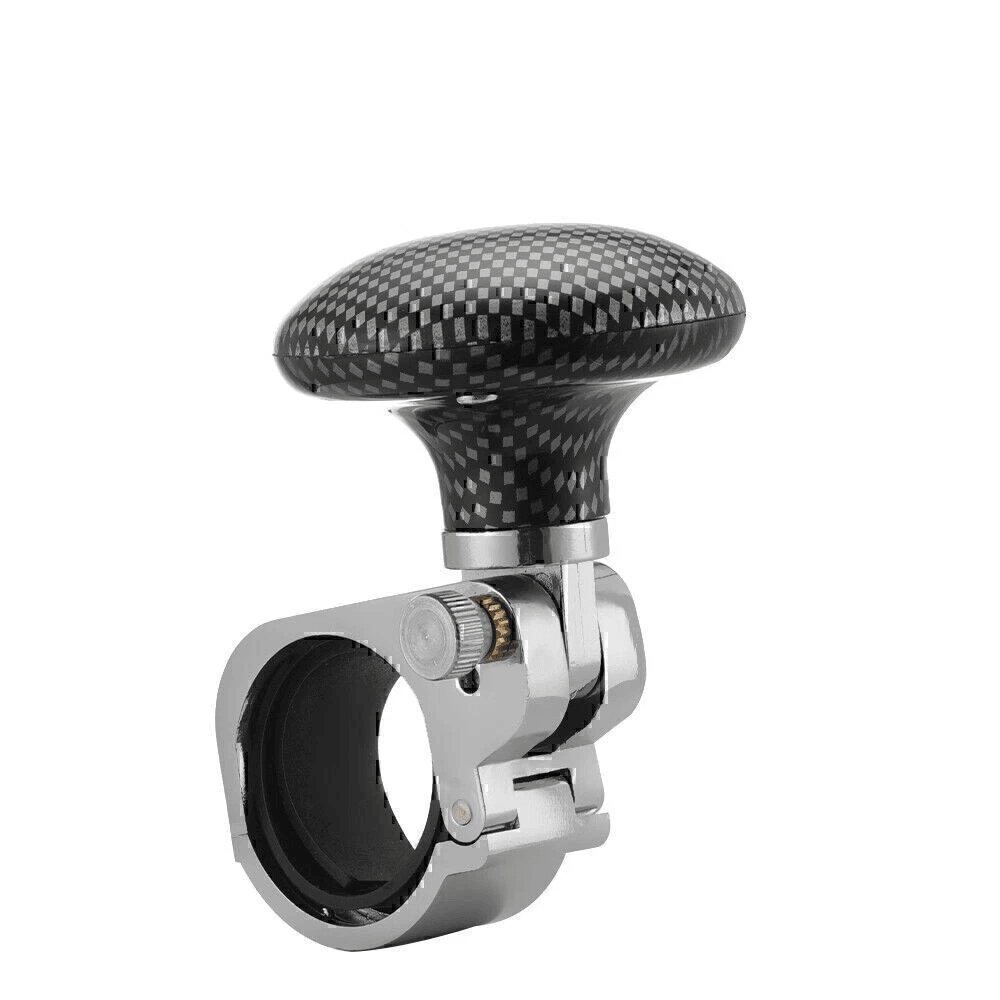 Carbon Fiber Steering Wheel Spinner Knob For Car Truck Boat Easy Turn Grip 7