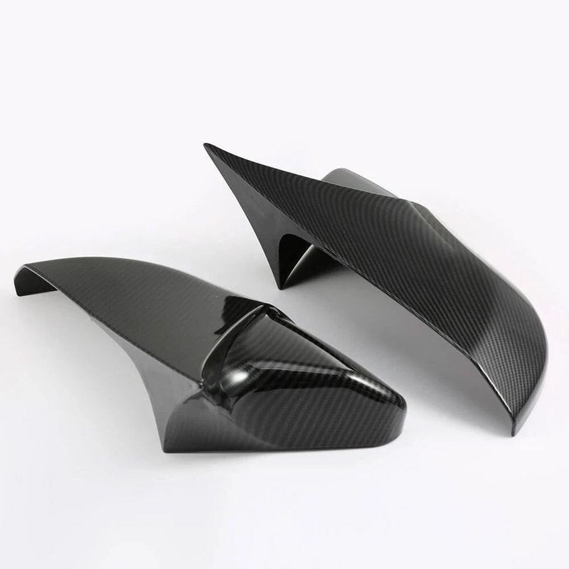 Honda Civic Mirror Cover Carbon Fiber Style Side Mirror Caps 8